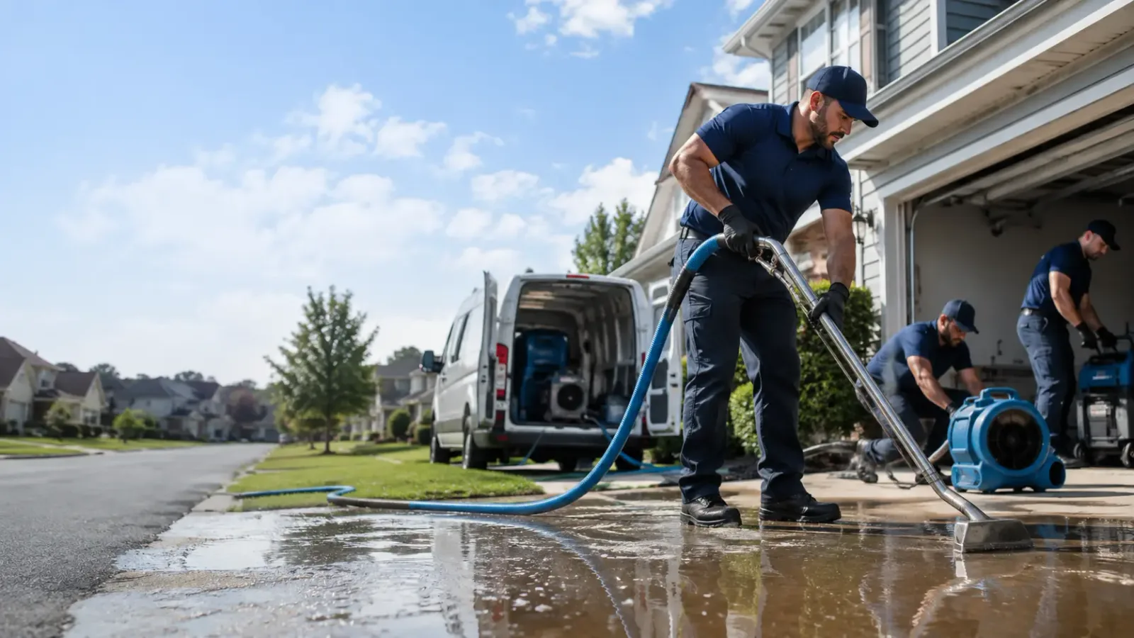 Flood Damage Restoration in Montgomery Village, MD